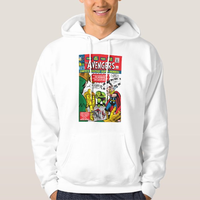 The Avengers #1 Comic Cover Hoodie (Front)