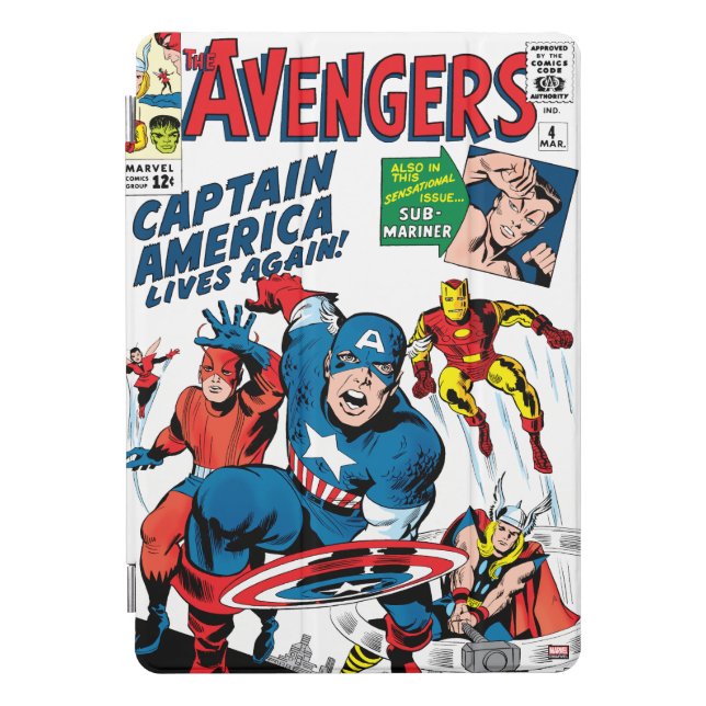 The Avengers #4 Comic Cover (Front)