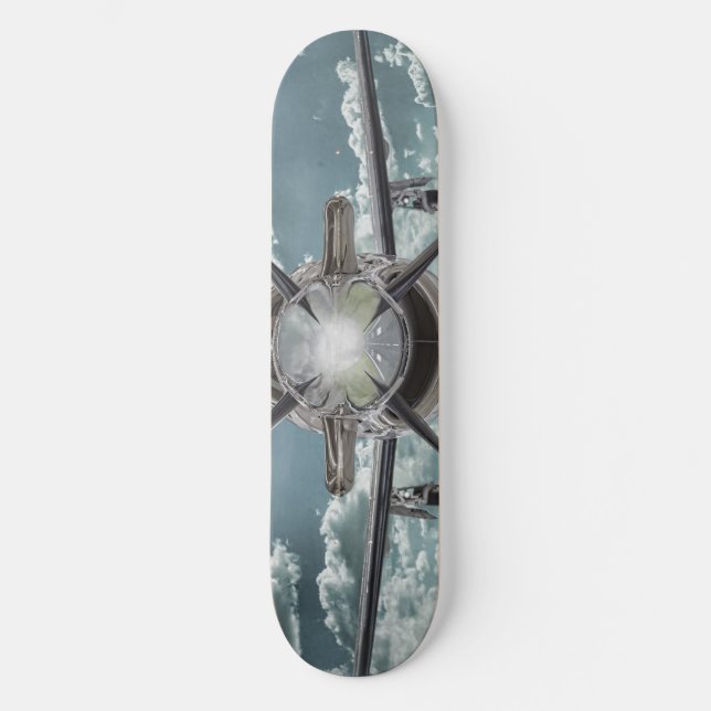 The Aviator Skateboard Deck (Front)