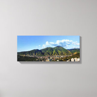 The Avila Day - full high resolution panorama Canvas Print