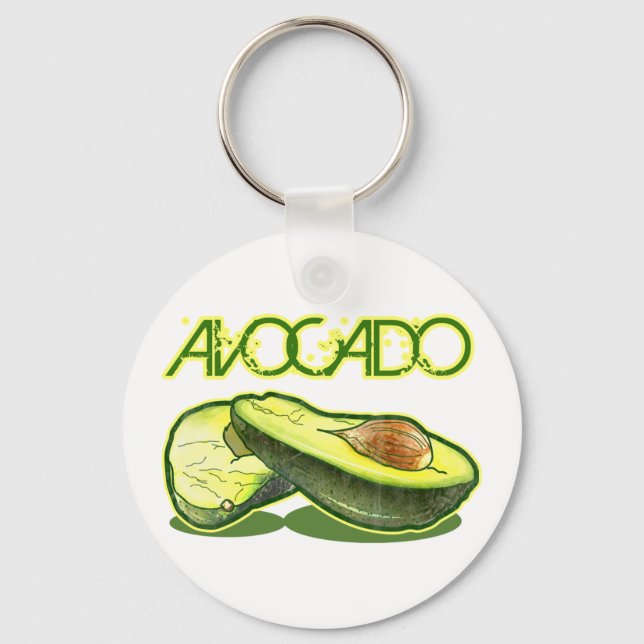 The Avocado Keychain (Front)