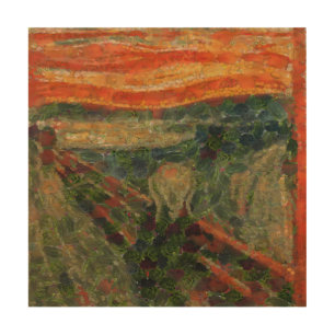 The Avocado Scream Fine Art Vegan Spoof 