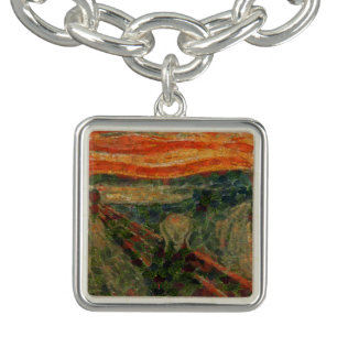 The Avocado Scream Fine Art Vegan Spoof Bracelet
