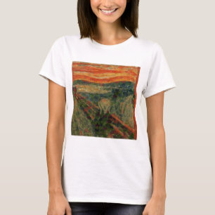 The Avocado Scream Fine Art Vegan Spoof T-Shirt