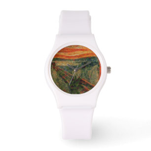 The Avocado Scream Fine Art Vegan Spoof Watch