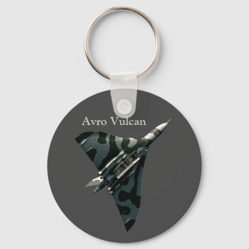 The Avro Vulcan Military Delta Wing Aircraft Keychain