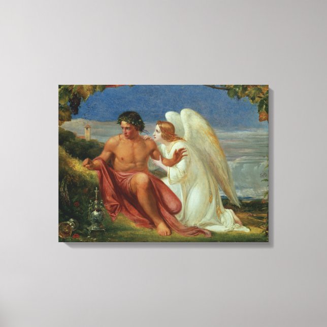 The Awakened Conscience Canvas Print (Front)