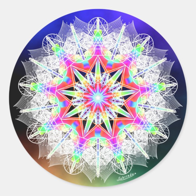 The Awakening Classic Round Sticker (Front)