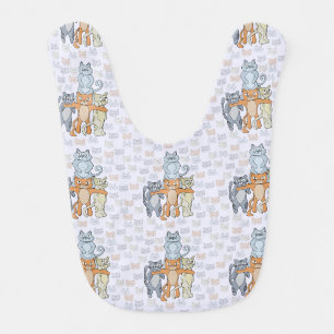 The Awesome Cats Baby Bib