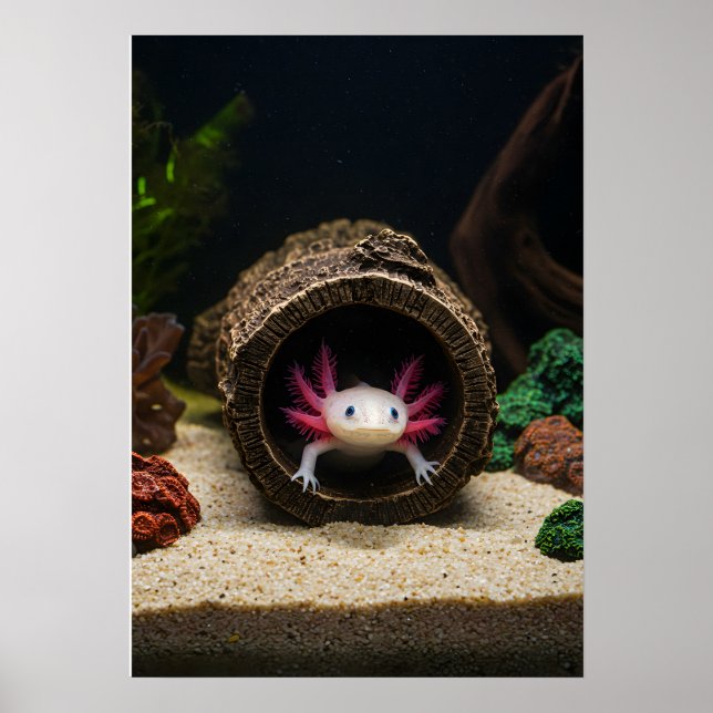 The Axolotl's Abode Poster (Front)