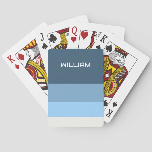The Azure Horizon Playing Cards (Back)