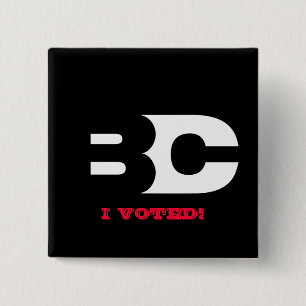 THE B-CAST 'I VOTED' BUTTON