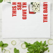 The Baby Cheeses Kitchen Towel (Folded)