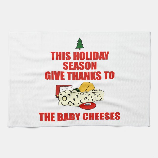 The Baby Cheeses Kitchen Towel (Horizontal)