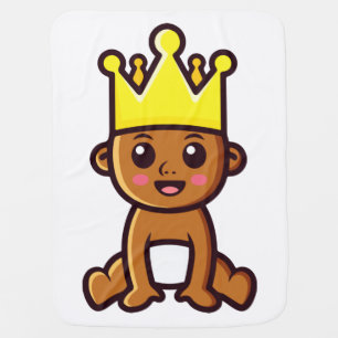 The baby king baby blanket