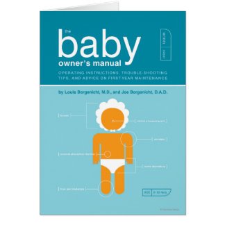 The Baby Owner's Manual Cards