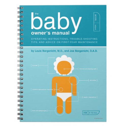 The Baby Owners Manual Notebook