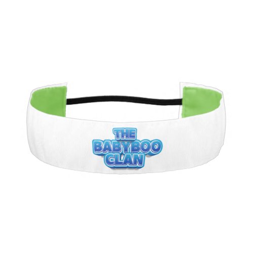 The BabyBoo Clan  Logo Athletic Headband