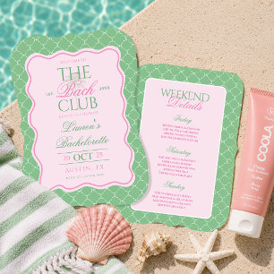 The Bach Club Bachelorette  Invitation