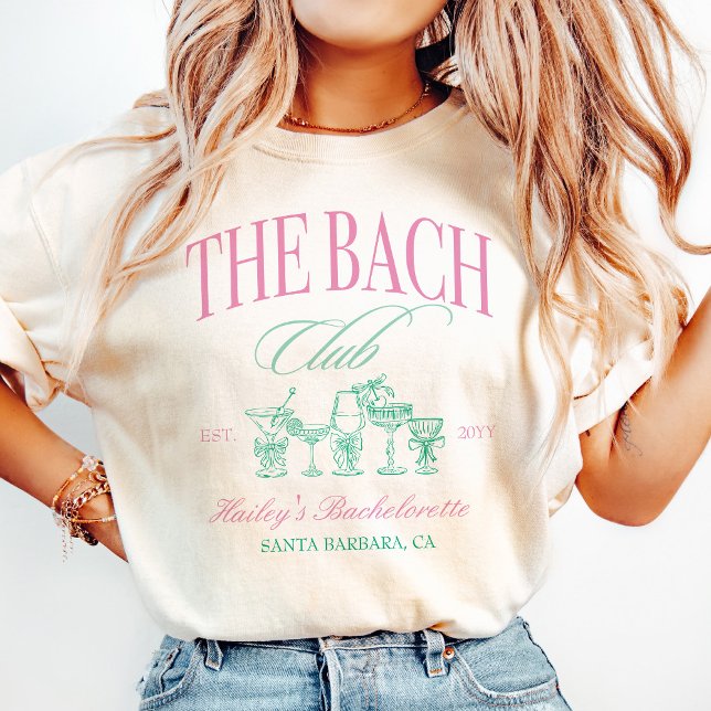 The Bach Club Bachelorette Party Tshirt (Creator Uploaded)