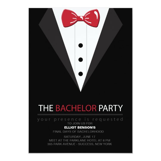 Invitations Bachelor Party 2