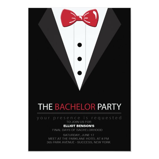 Bacholer Invitations Templates Free 10