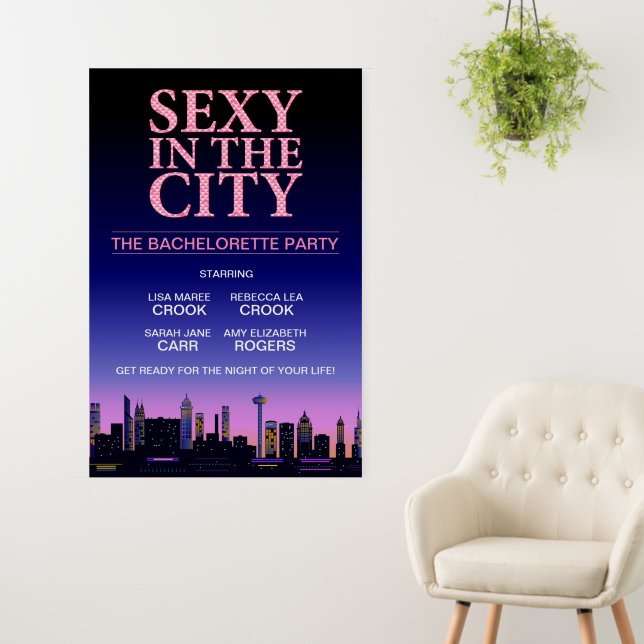 The Bachelorette Party Movie Poster (In Situ (Wall))