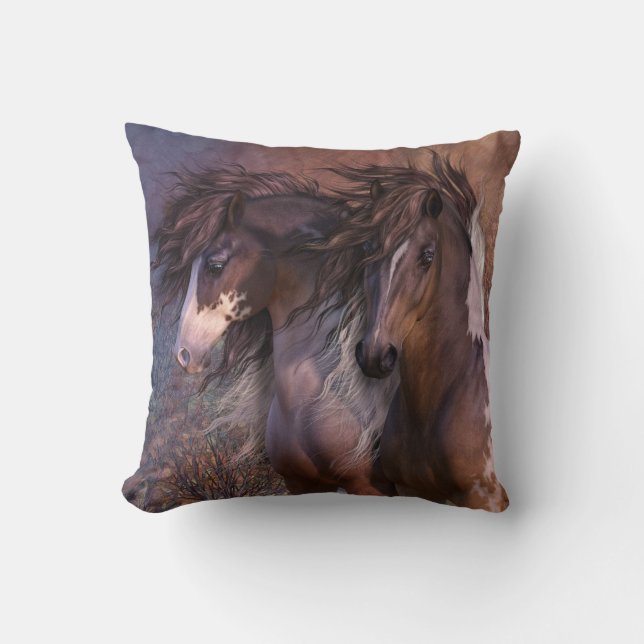 The Bachelors Throw Pillow (Front)