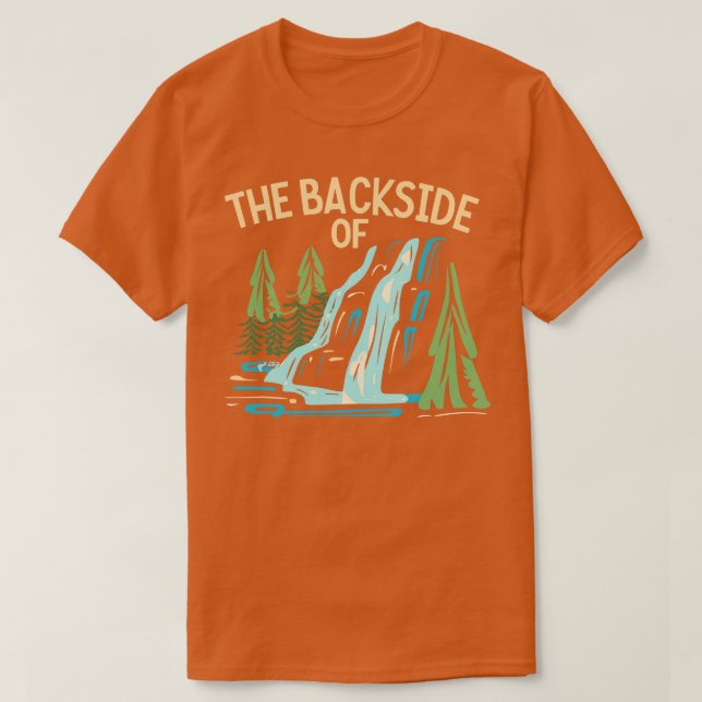 The back side of water TShirt (Design Front)