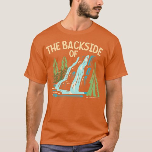 The back side of water TShirt