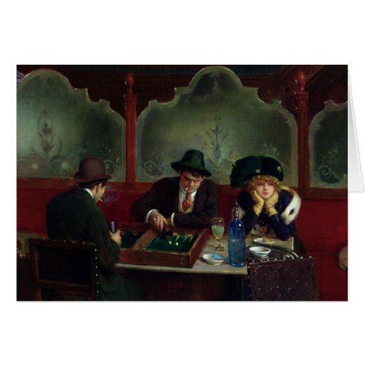 The Backgammon Players Cards (Front Horizontal)