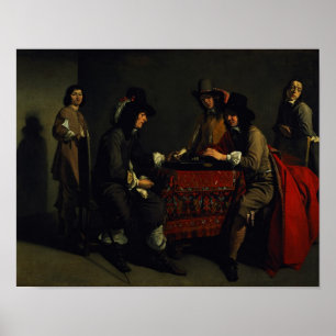 The Backgammon Players Poster