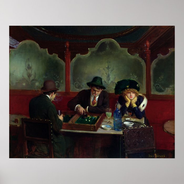 The Backgammon Players Print