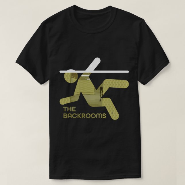 The Backrooms graphic Pullover Hoodie (Design Front)