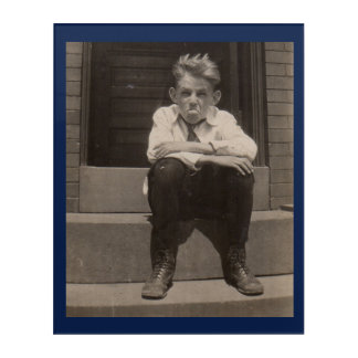 the bad attitude acrylic print