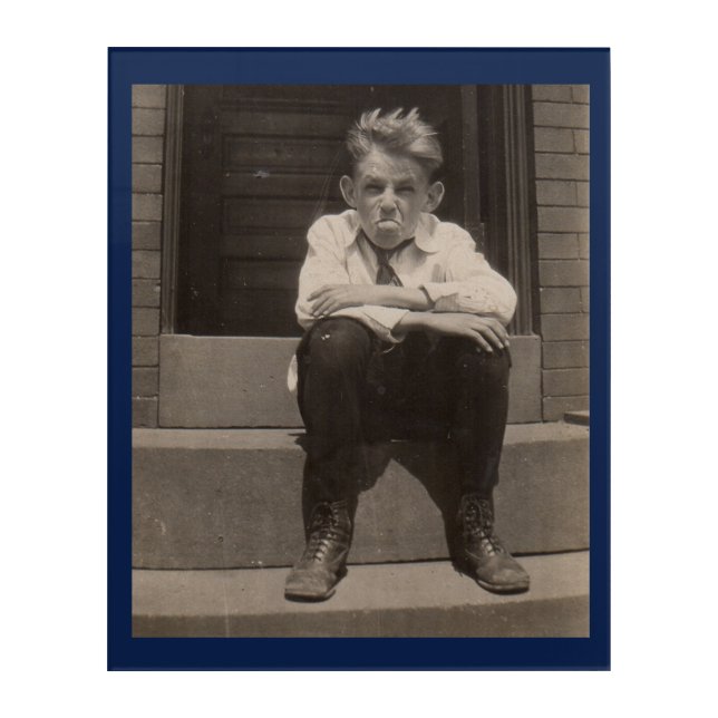 the bad attitude acrylic print (Front)