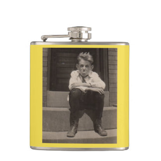 the bad attitude hip flask