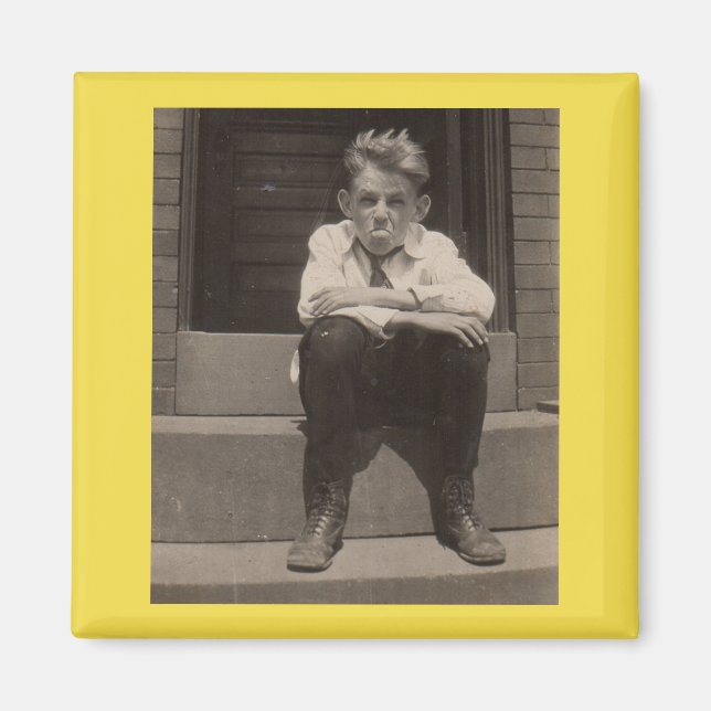 the bad attitude magnet (Front)