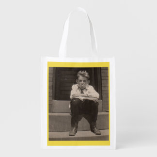the bad attitude reusable grocery bag