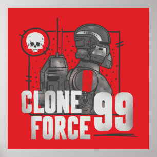 The Bad Batch Clone Force 99 - Echo Poster