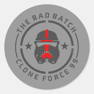The Bad Batch Clone Force 99 - Hunter Classic Round Sticker