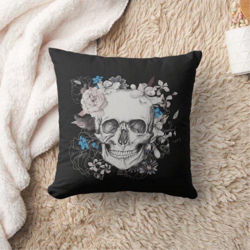 The Bad Behavior Series Skull Pillow