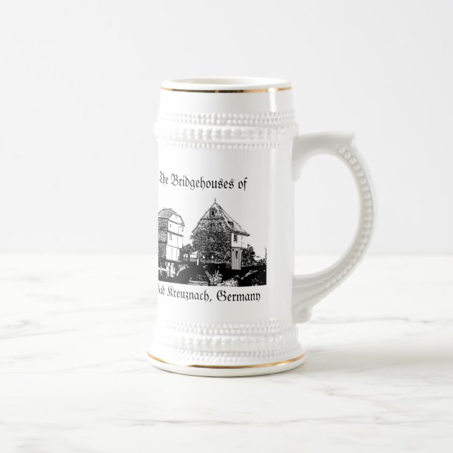 The Bad Kreuznach Bridgehouses Beer Stein (Right)