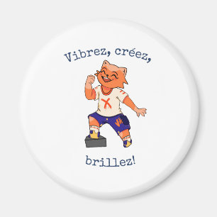 The Badge of Bursting Creativity Magnet
