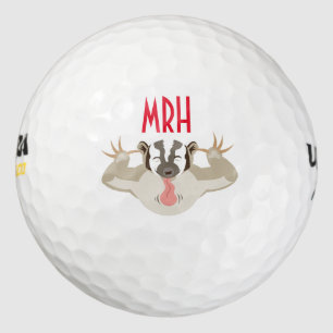 The Badgering Badger_It's my ball_Personalized Golf Balls