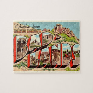 The Badlands 8x10 Postcard Jigsaw Puzzle