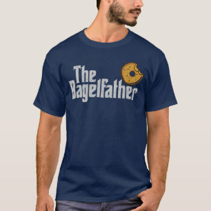 The Bagel Father Sesame Bagels Lover Dad Baker Fat T-Shirt