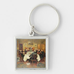 The Bagman's Toast 'Sweethearts and Wives'(oil on Keychain
