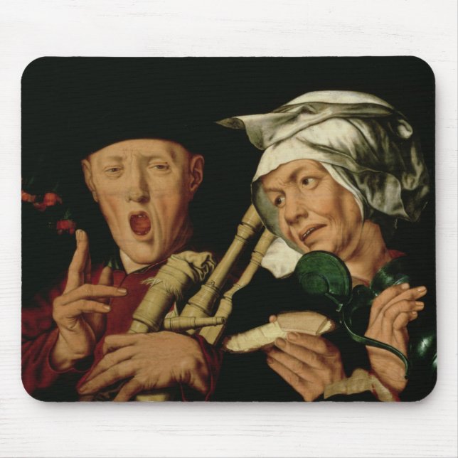 The Bagpiper Mouse Pad (Front)