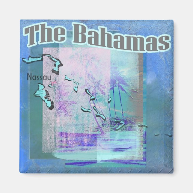 The Bahama Blues Magnet (Front)